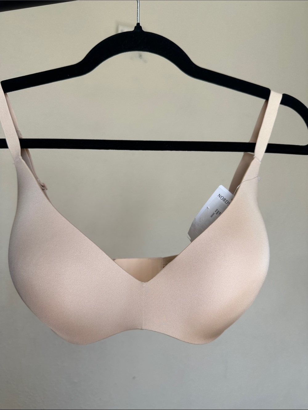 SKIMS Wireless Form Push-Up Plunge Bra BR-WRL-1891Sand Size 32DDD